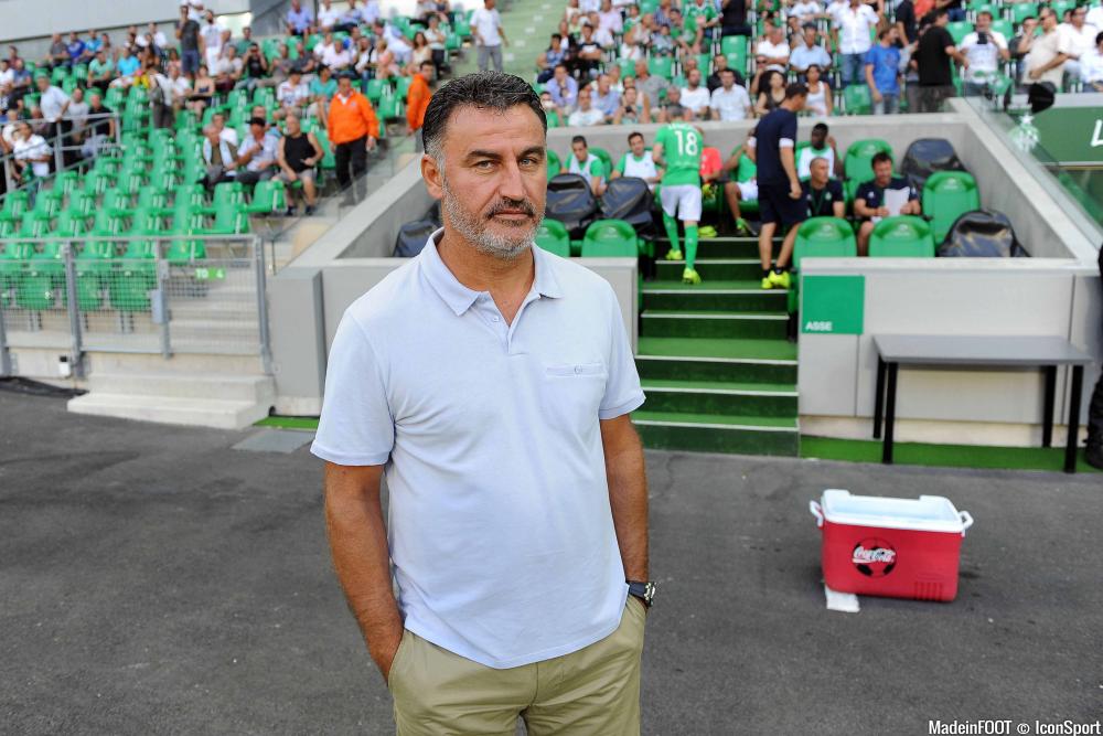 Christophe Galtier (ASSE) est très souvent lié à l'OM.