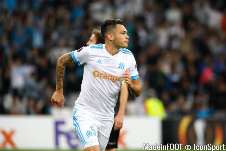 Lucas Ocampos sous le maillot de l'OM