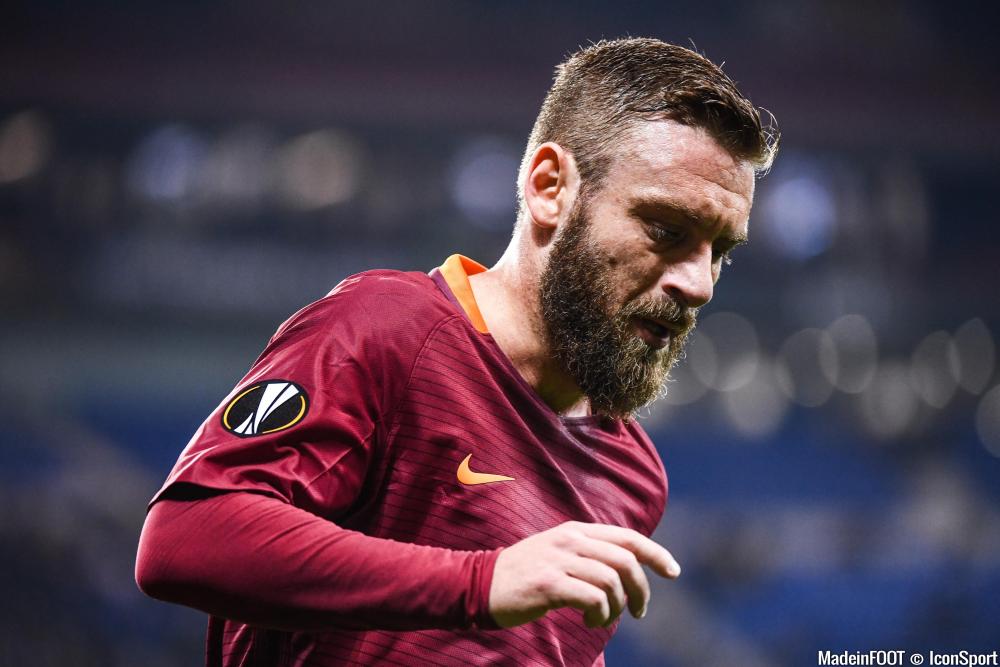 Daniele De Rossi sous le maillot de l'AS Roma en 2017