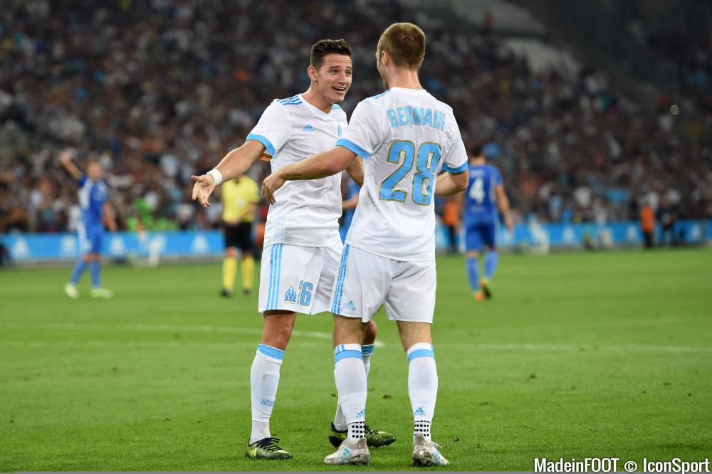 Valère Germain et Florian Thauvin ont offert la victoire à l'OM, jeudi soir, face à Domzale