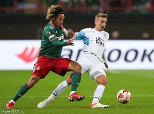 Valentin Rongier sous les couleurs de l'OM