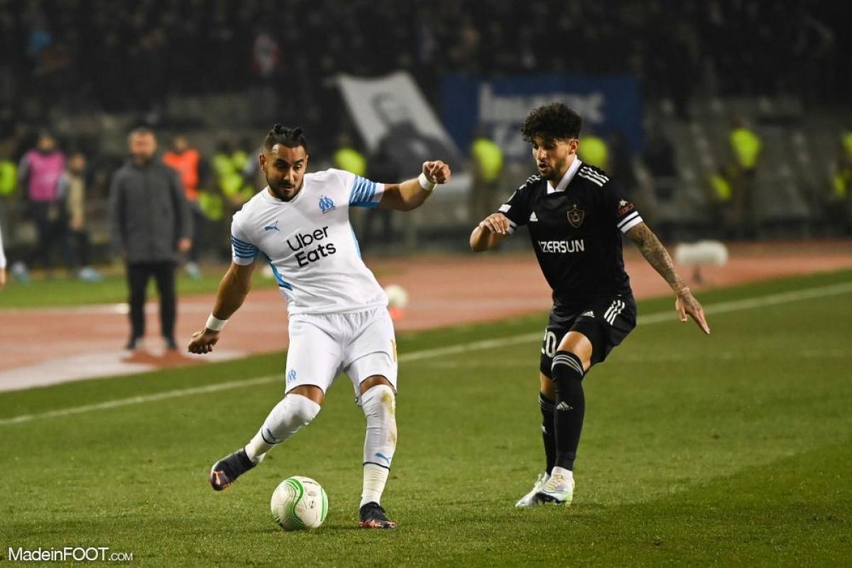 Dimitri Payet avec l'OM