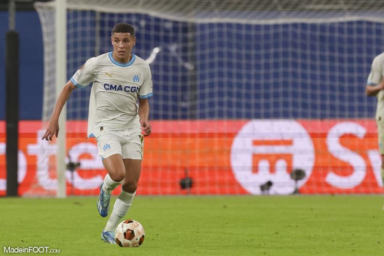 Amine Harit avec l'OM.