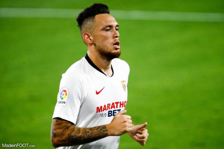 Anciens - Lucas Ocampos souffre d'une paralysie faciale