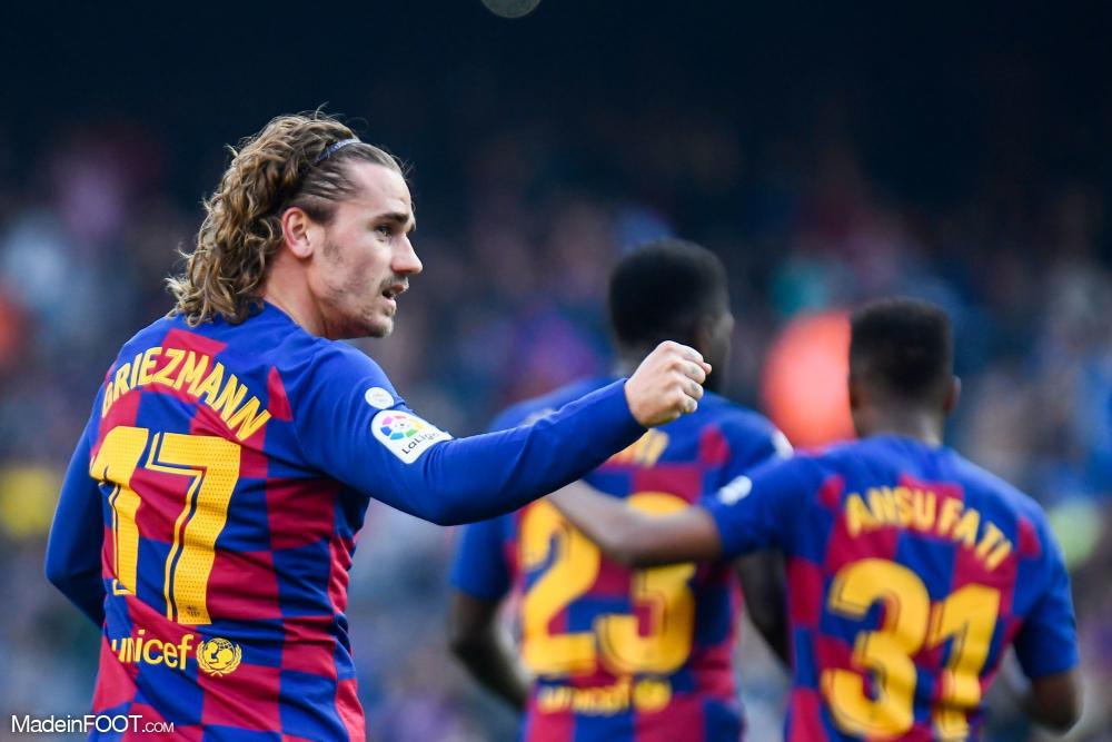Griezmann a reçu un maillot de l'OM