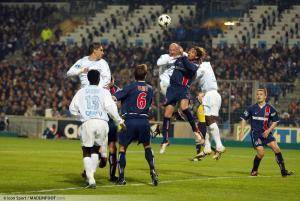 Frank Leboeuf, ici sous les couleurs de l'Olympique de Marseille.