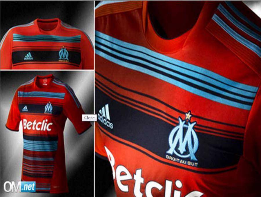 OM : Le maillot europe