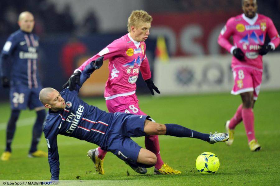 Daniel Wass, ici sous les couleurs de l'Evian-Thonon-Gaillard.