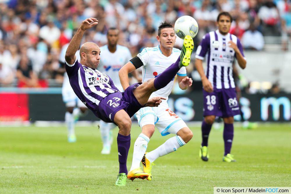 Aymen Abdennour, ici sous les couleurs du Toulouse Football Club.