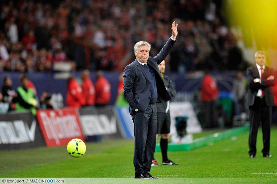 Ancelotti aura réussi à gagner la Ligue 1 avant de quitter le PSG