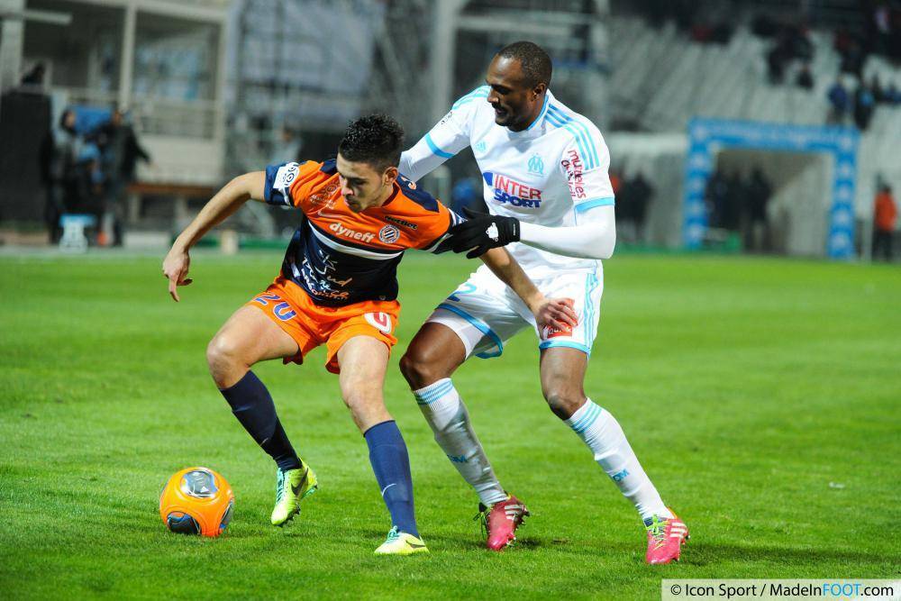 Abdallah sous le maillot de l'OM