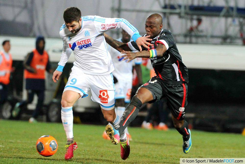 Gignac a délivré un passe décisive à Valbuena après une grosse accélération côté droit