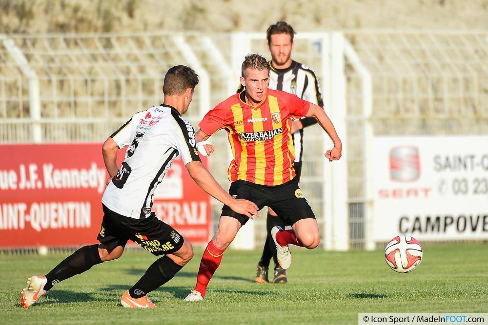 Baptiste Guillaume a inscrit un doublé face à Charleroi