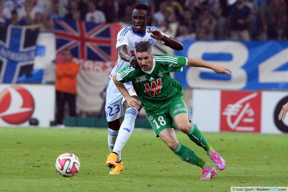 Lemoine et l'AS Saint-Etienne se sont inclinés contre l'Olympique de Marseille, hier soir