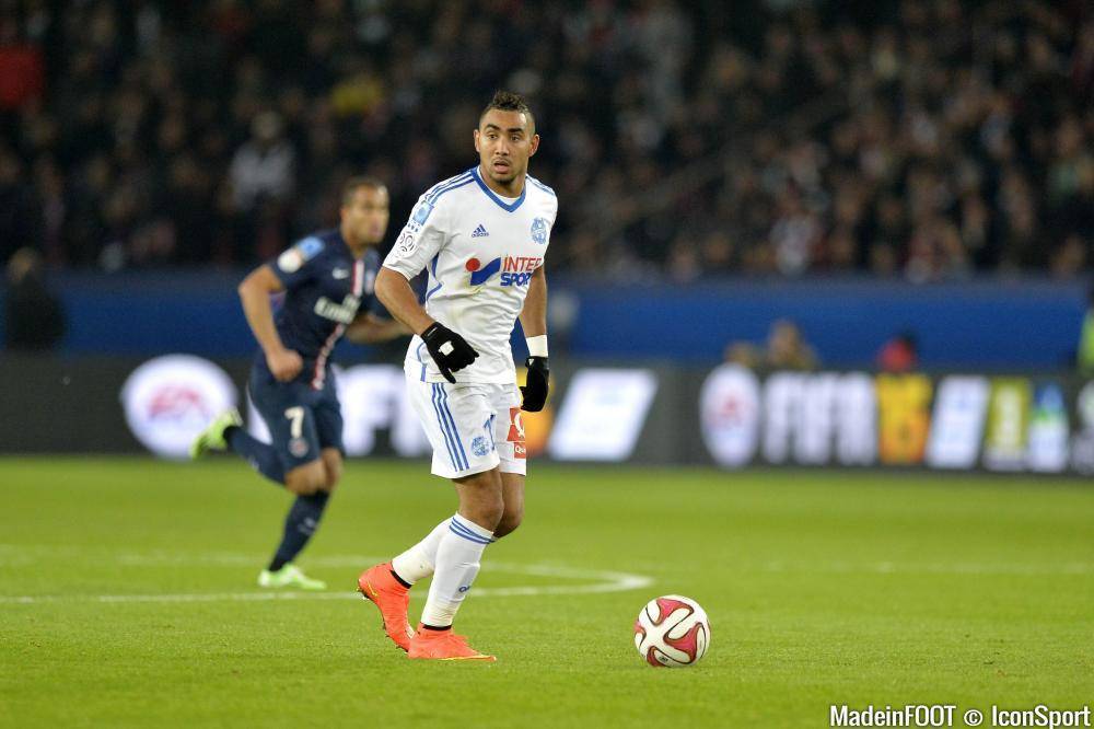 Dimitri Payet sous les couleurs de l'OM, en 2014.
