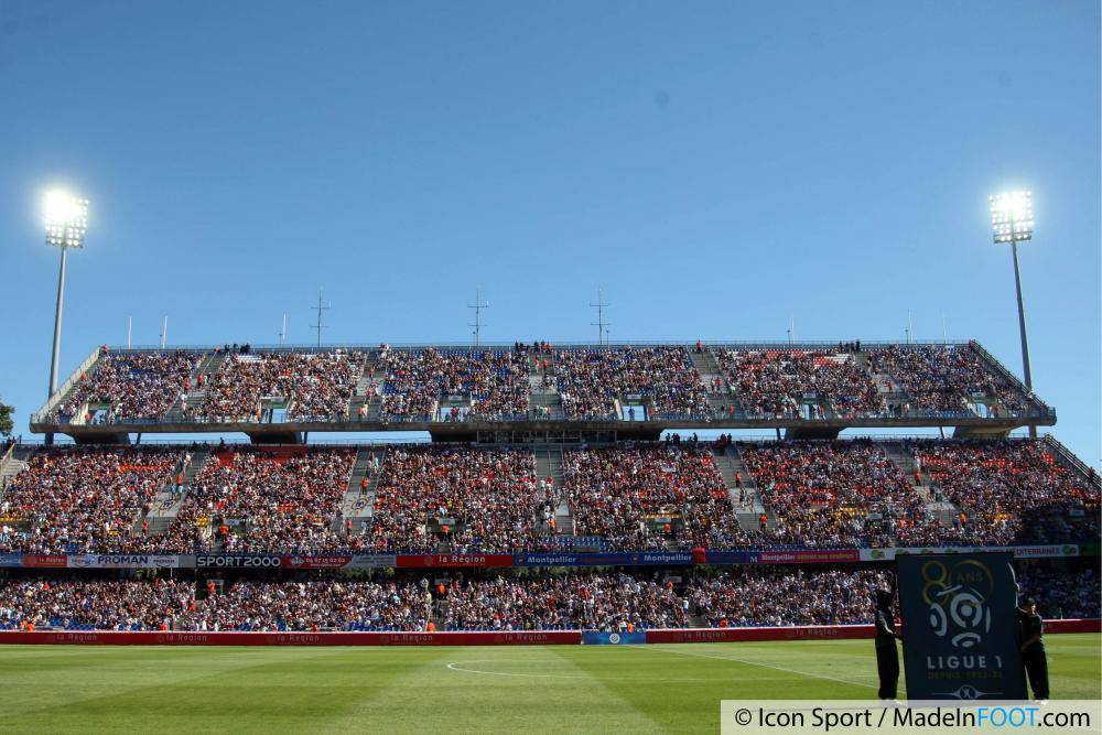 Le stade de la Mosson héberge le MHSC depuis 1974.