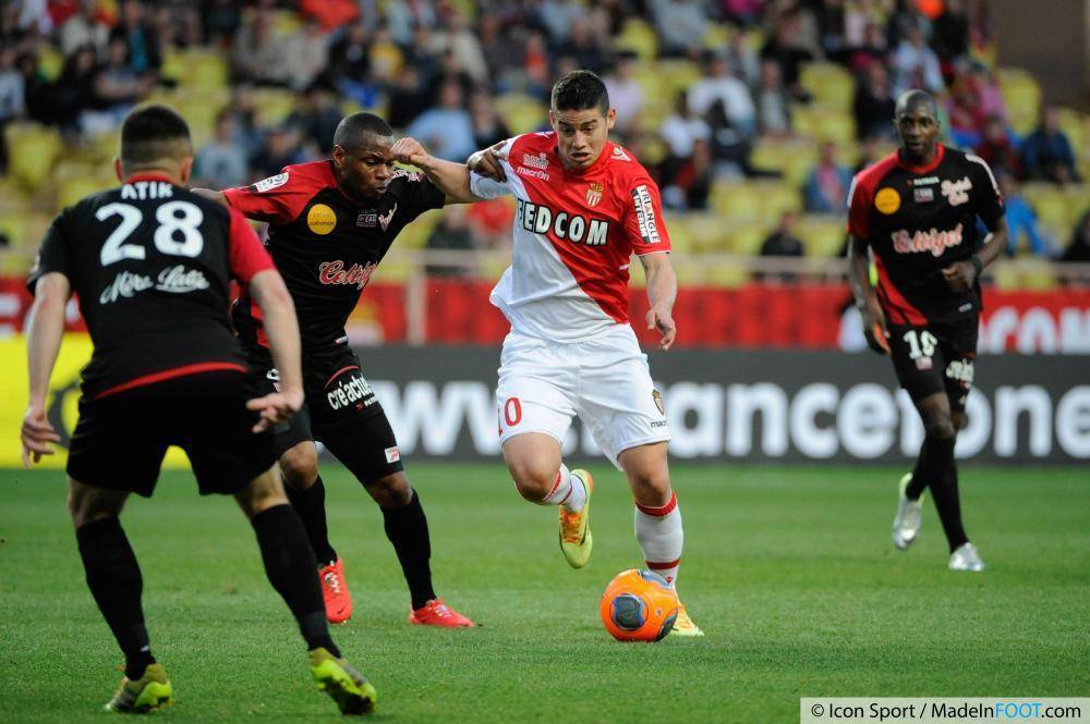 James Rodriguez a terminé la saison en tête du classement des meilleurs passeurs de Ligue 1