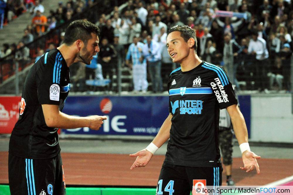 Florian Thauvin et l'OM auraient pu bénéficier d'un pénalty en fin de match