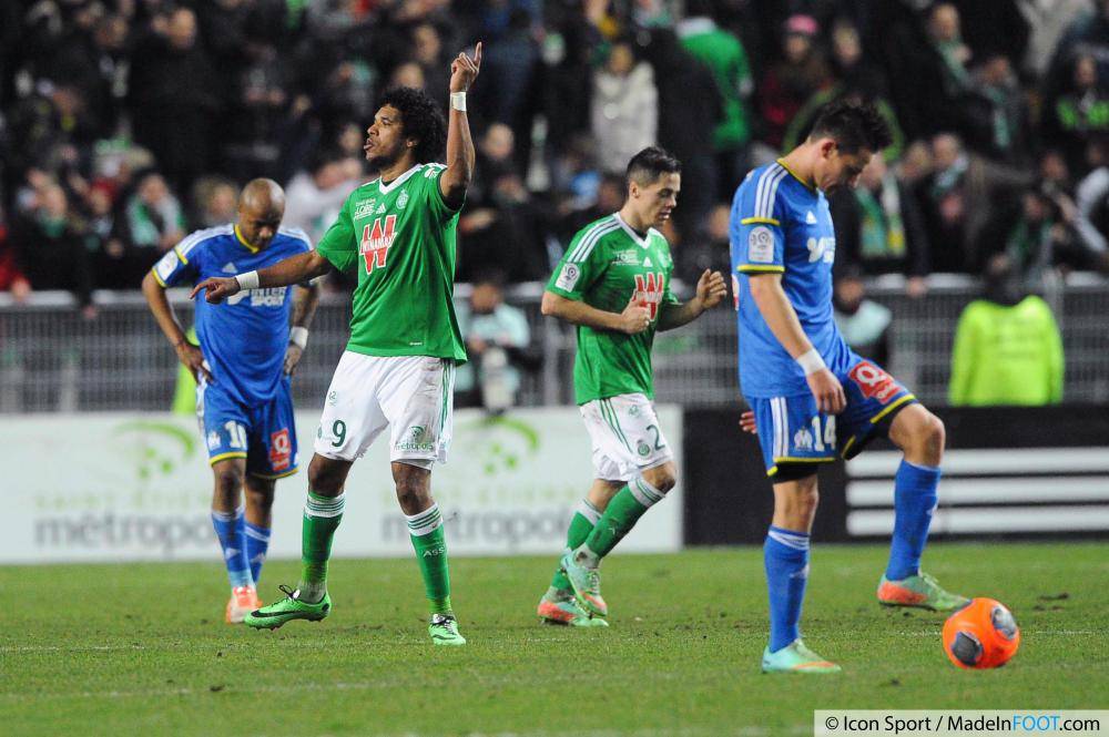 L'AS Saint-Etienne et l'Olympique de Marseille n'ont pu se départager