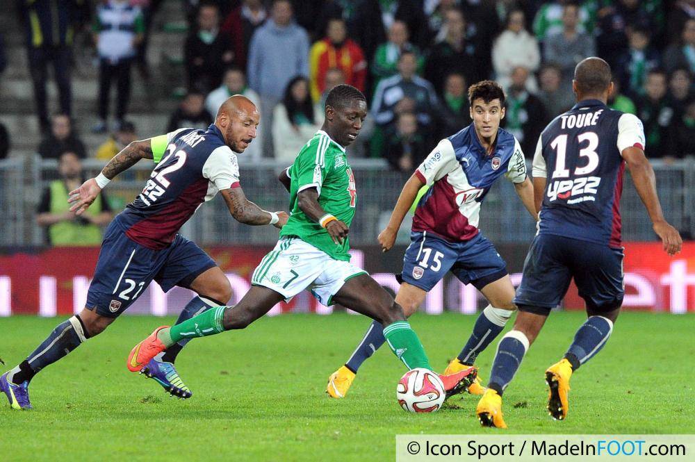 Max-Alain Gradel se projette déjà sur le prochain déplacement des Verts
