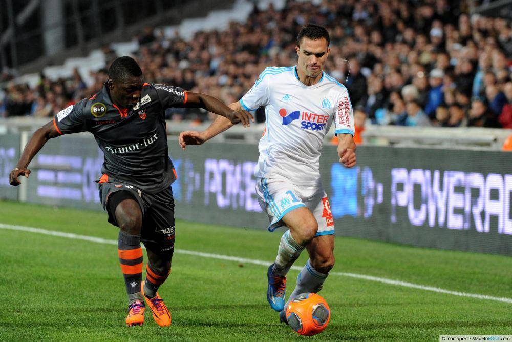 Jérémy Morel avec l'OM