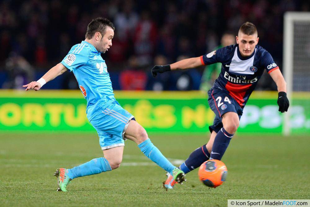 Mathieu Valbuena, ici sous les couleurs de l'OM.