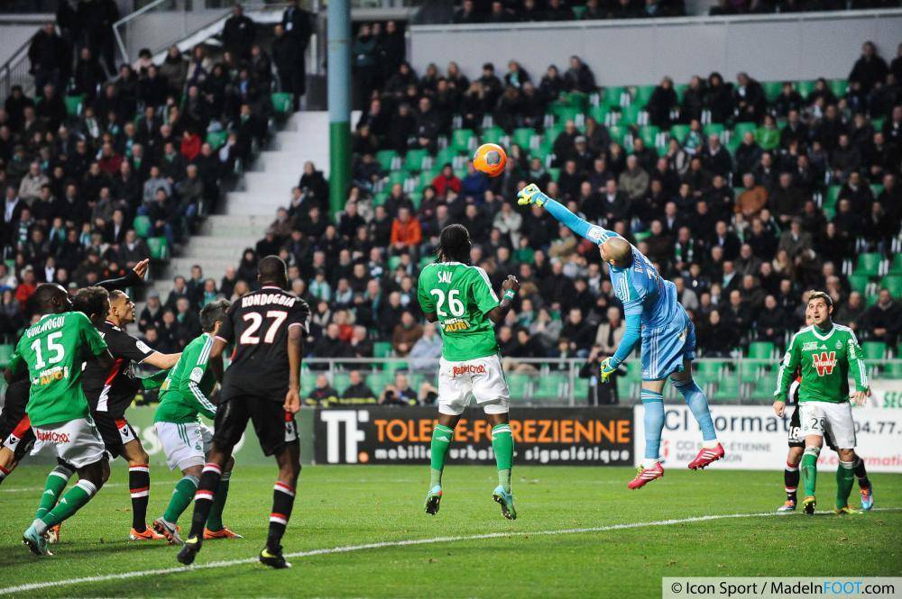 Ruffier est souvent décisif avec l'ASSE