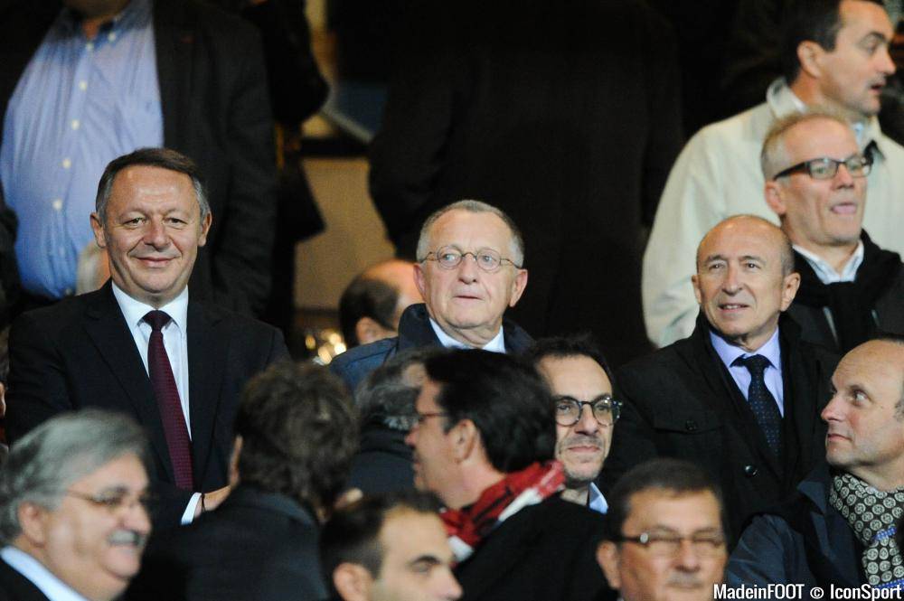Thierry Braillard (à gauche), ici aux côtés de Jean-Michel Aulas.