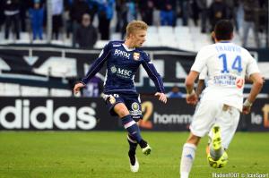 Daniel Wass sous les couleurs d'Evian Thonon Gaillard en 2015