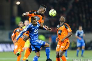 Clinton Njie, ici sous les couleurs de l'OL, a été prêté à l'OM.