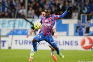 N'Golo Kanté, ici sous les couleurs du Stade Malherbe de Caen.