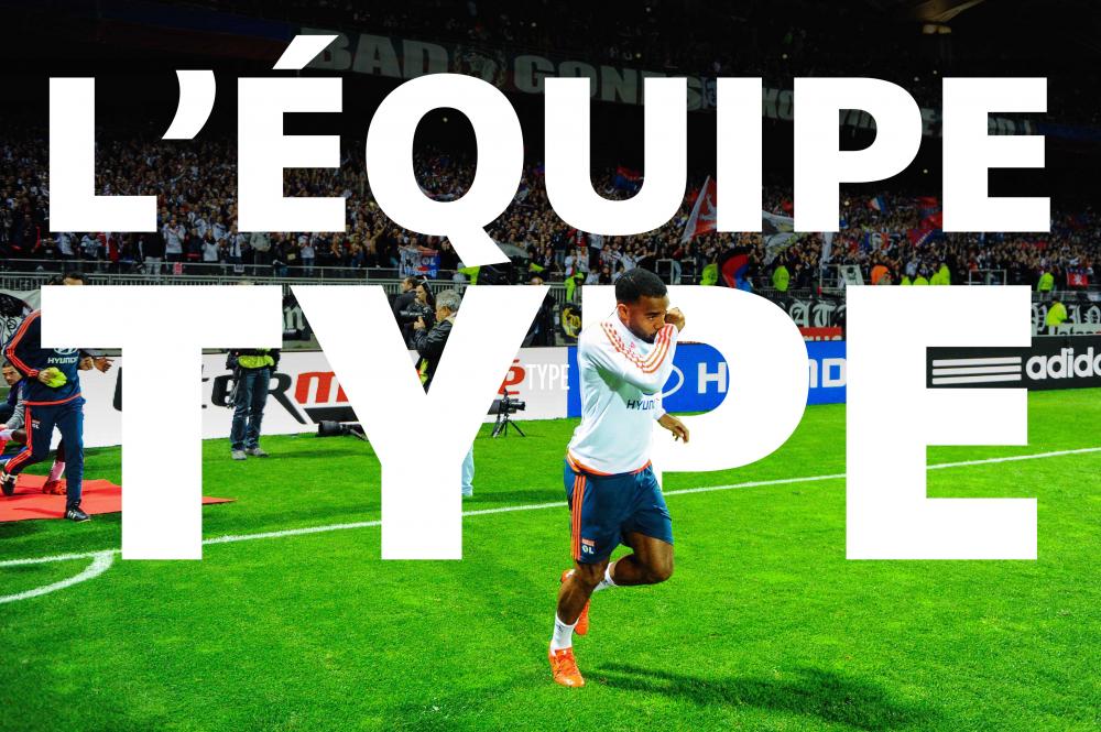 L'équipe type de la 19ème journée de la Ligue 1.