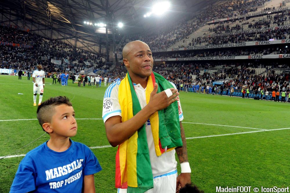 André Ayew a joué son dernier match sous le maillot de l'OM, samedi dernier, face à Bastia