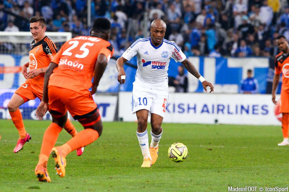 André Ayew (OM) devrait quitter la Canebière cet été.