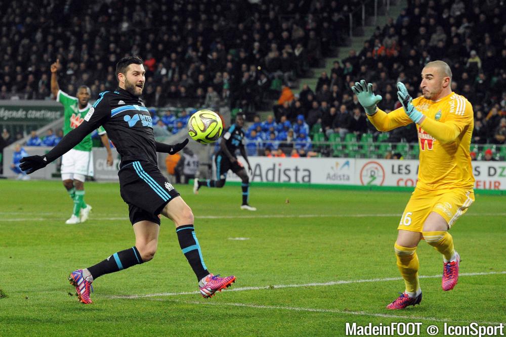Gignac a eu beaucoup de mal pour mettre Ruffier en danger