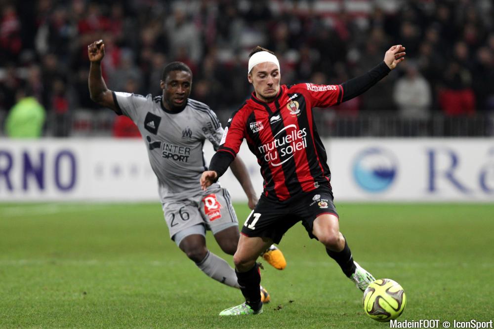 Eric Bauthéac, le meilleur niçois sur la pelouse hier soir