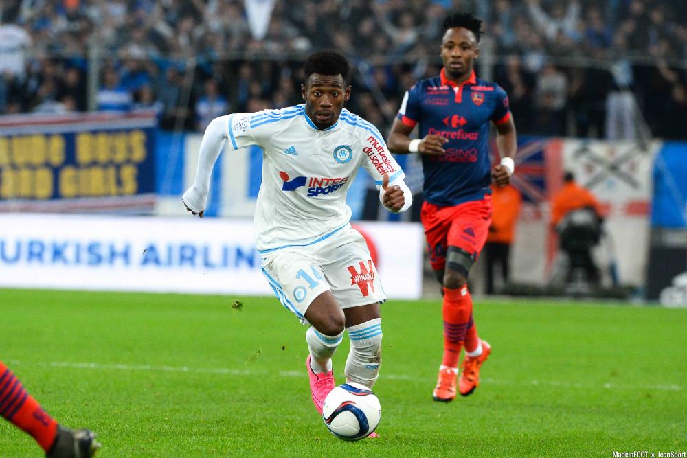 Georges-Kévin Nkoudou (OM) n'a pas encore repris l'entraînement collectif.