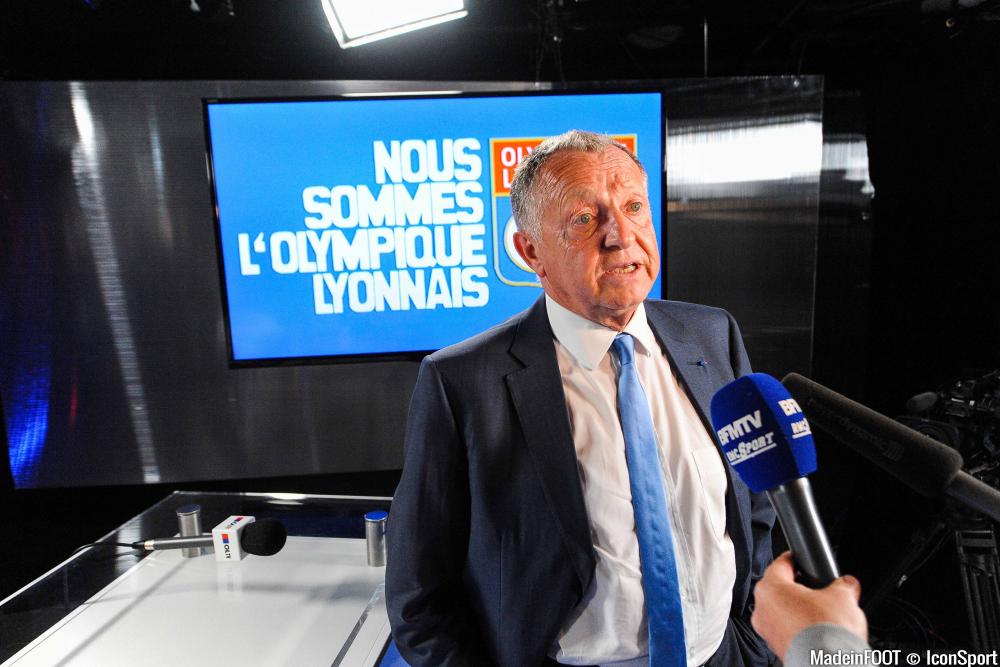 Jean-Michel Aulas (OL) a évoqué la mise en vente de l'OM.