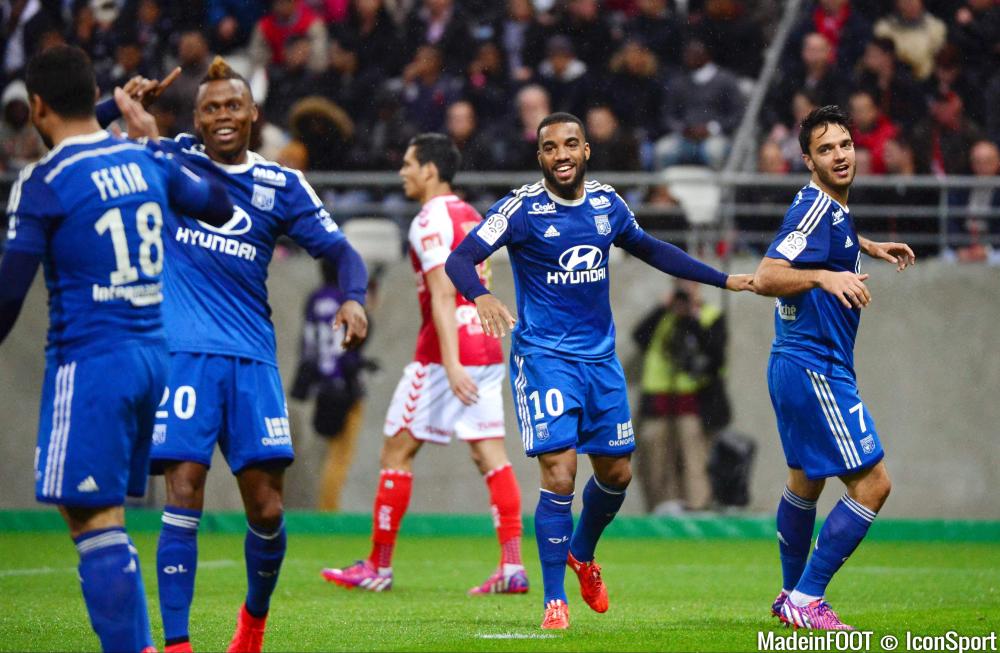 Lacazette (OL) est en tête du classement des meilleurs réalisateurs de la Ligue 1.