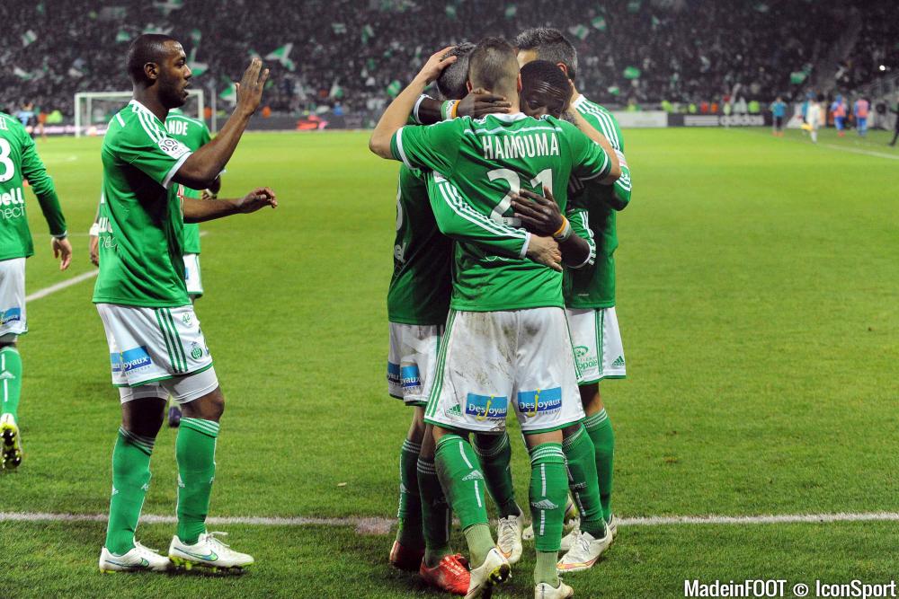Saint-Etienne partage les points avec l'OM
