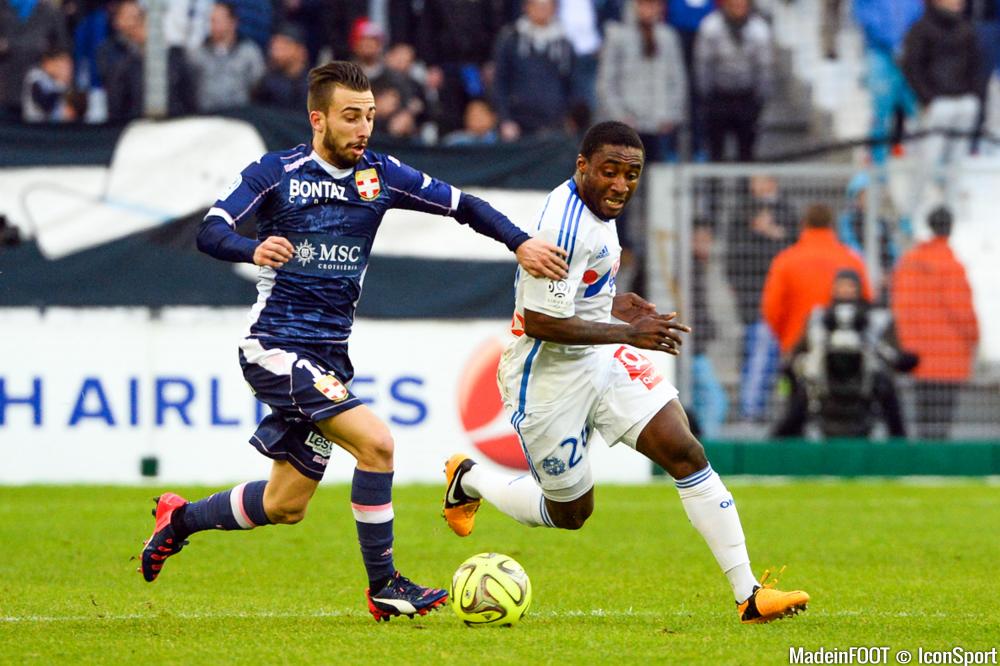 Dja Djédjé a été le meilleur marseillais sur le terrain