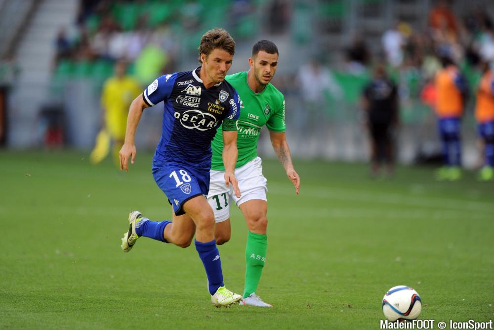 Yannick Cahuzac (SC Bastia) sera de retour pour la réception de l'OM, ce dimanche.
