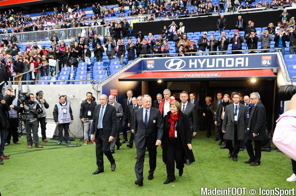 Jean-Michel Aulas et le Parc OL s'apprêtent à recevoir l'OM, dans l'Olympico.