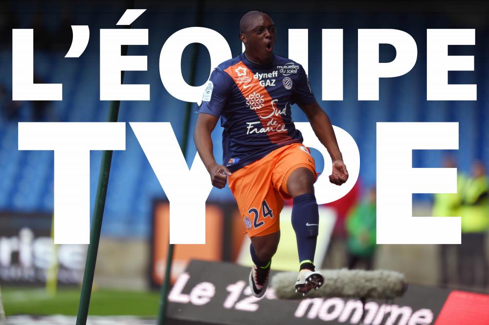 L'équipe-type de la 35e journée de Ligue 1.