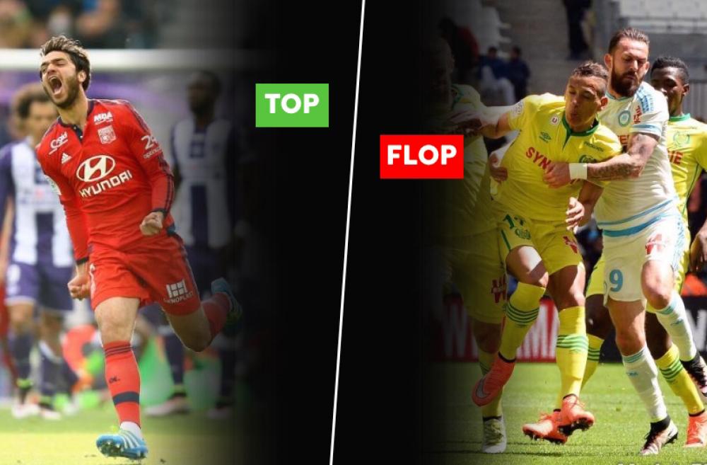 Les tops et les flops de la 35e journée de Ligue 1.