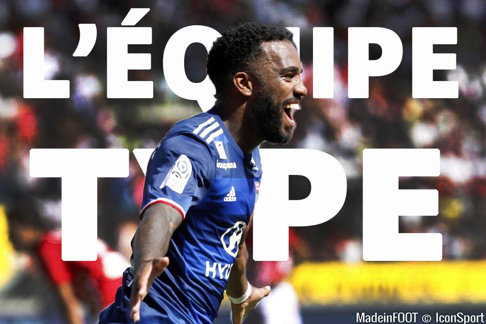 Lacazette mène l'équipe-type de la 1ère journée.