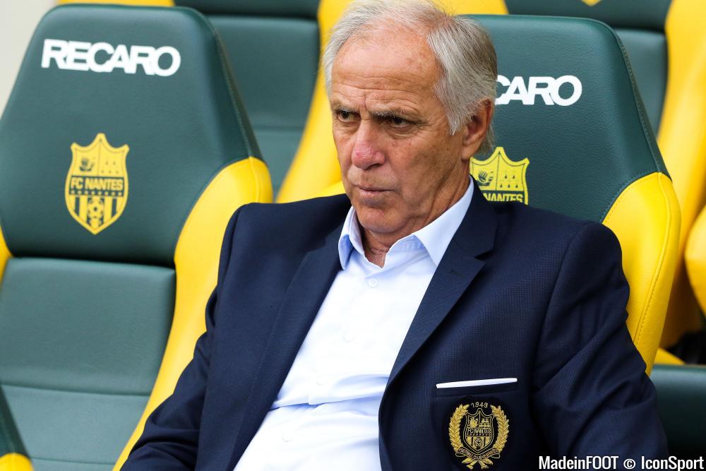 René Girard et le FC Nantes se sont inclinés face à l'OM (2-1), dimanche soir.