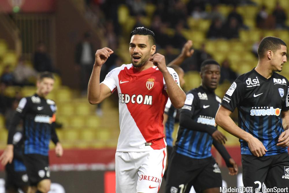 Radamel Falcao (AS Monaco) pourrait rater la réception de l'OM, samedi après-midi.