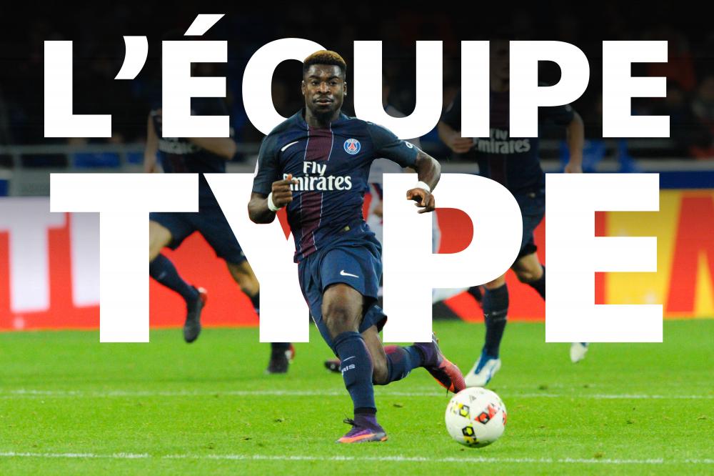Serge Aurier est dans l'équipe-type de la 14e journée de Ligue 1.