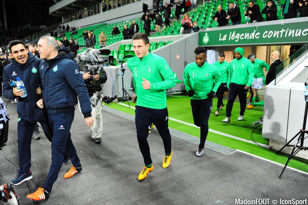Nolan Roux manquera le choc face à l'OM demain (19h00) à Geoffroy-Guichard